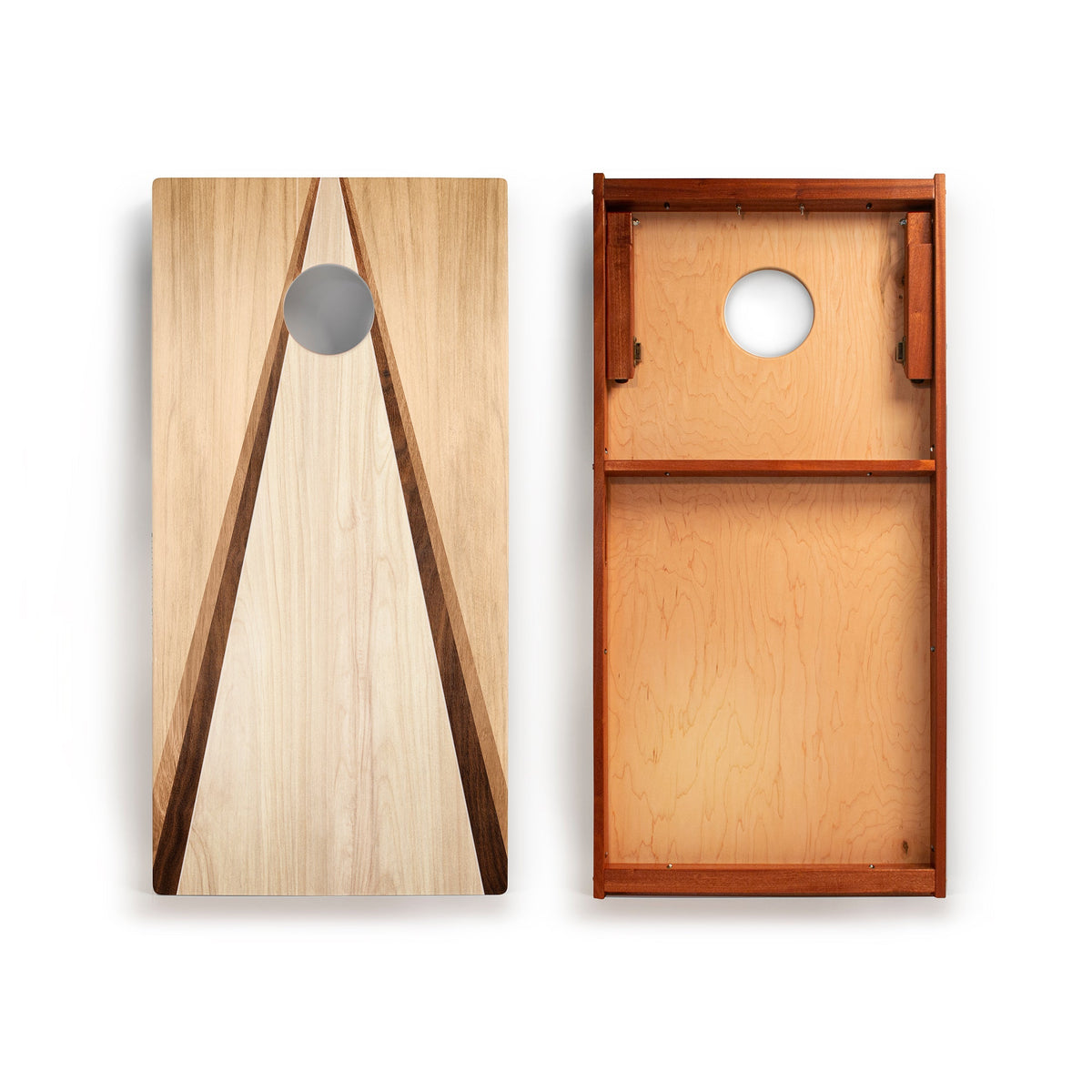 2ft x 4ft Graphic Wood Classic Cornhole Set | Classic Triangle Collection