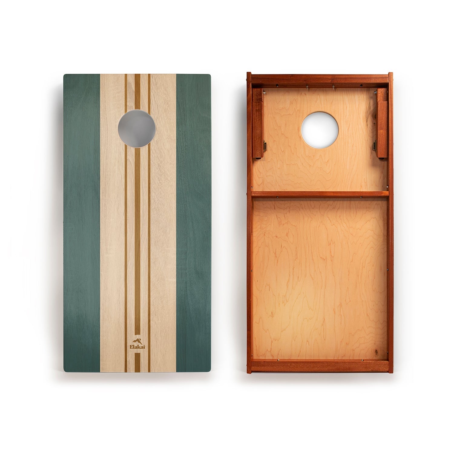 2ft x 4ft Graphic Wood Classic Cornhole Set | Coastal Surf Beach Collection