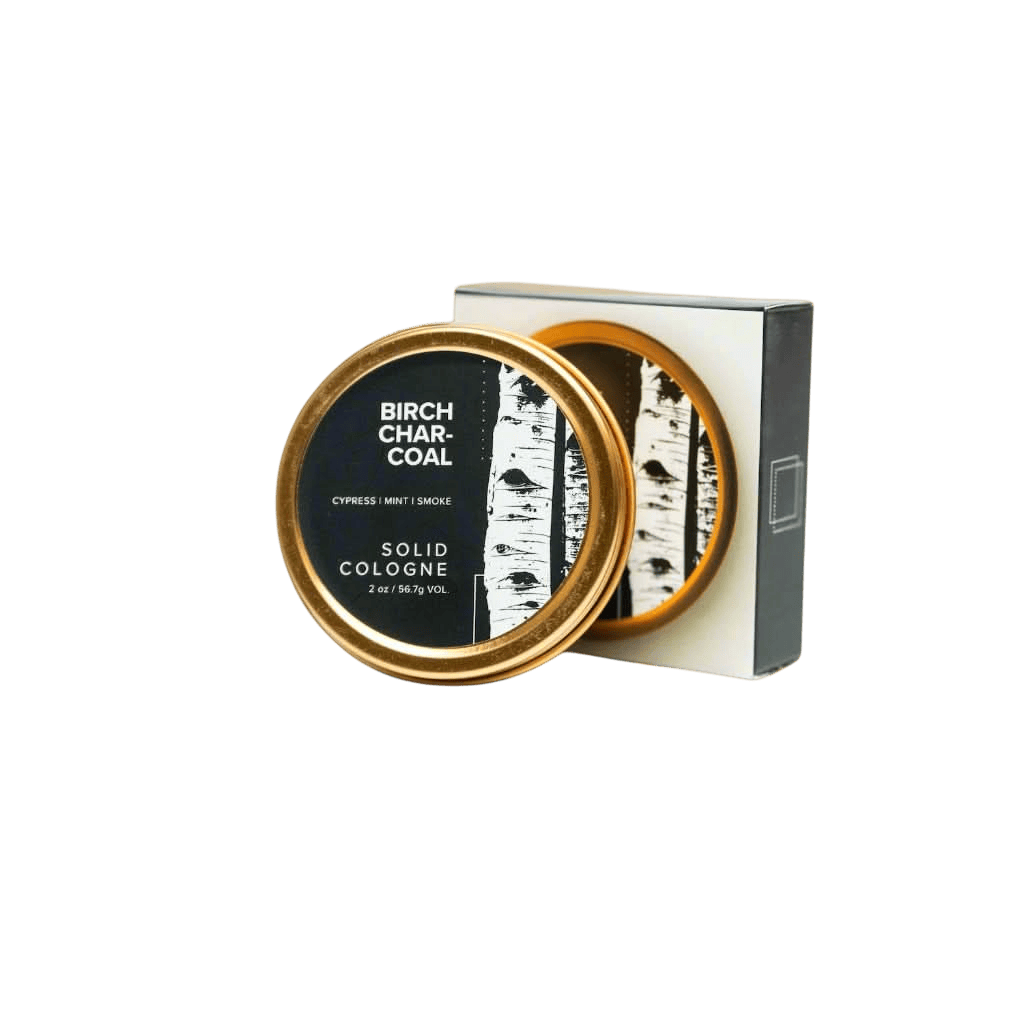 Broken Top Brands Solid Cologne Birch Charcoal Solid Cologne