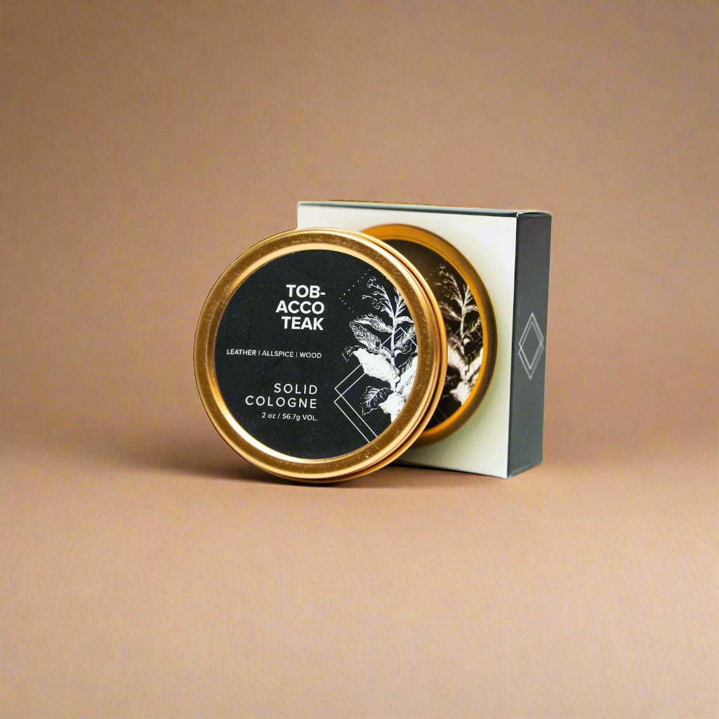 Tobacco Teak Solid Cologne - My American Goods