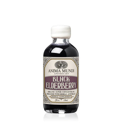 Anima Mundi BLACK ELDERBERRY Elixir | Botanical Mushroom Syrup