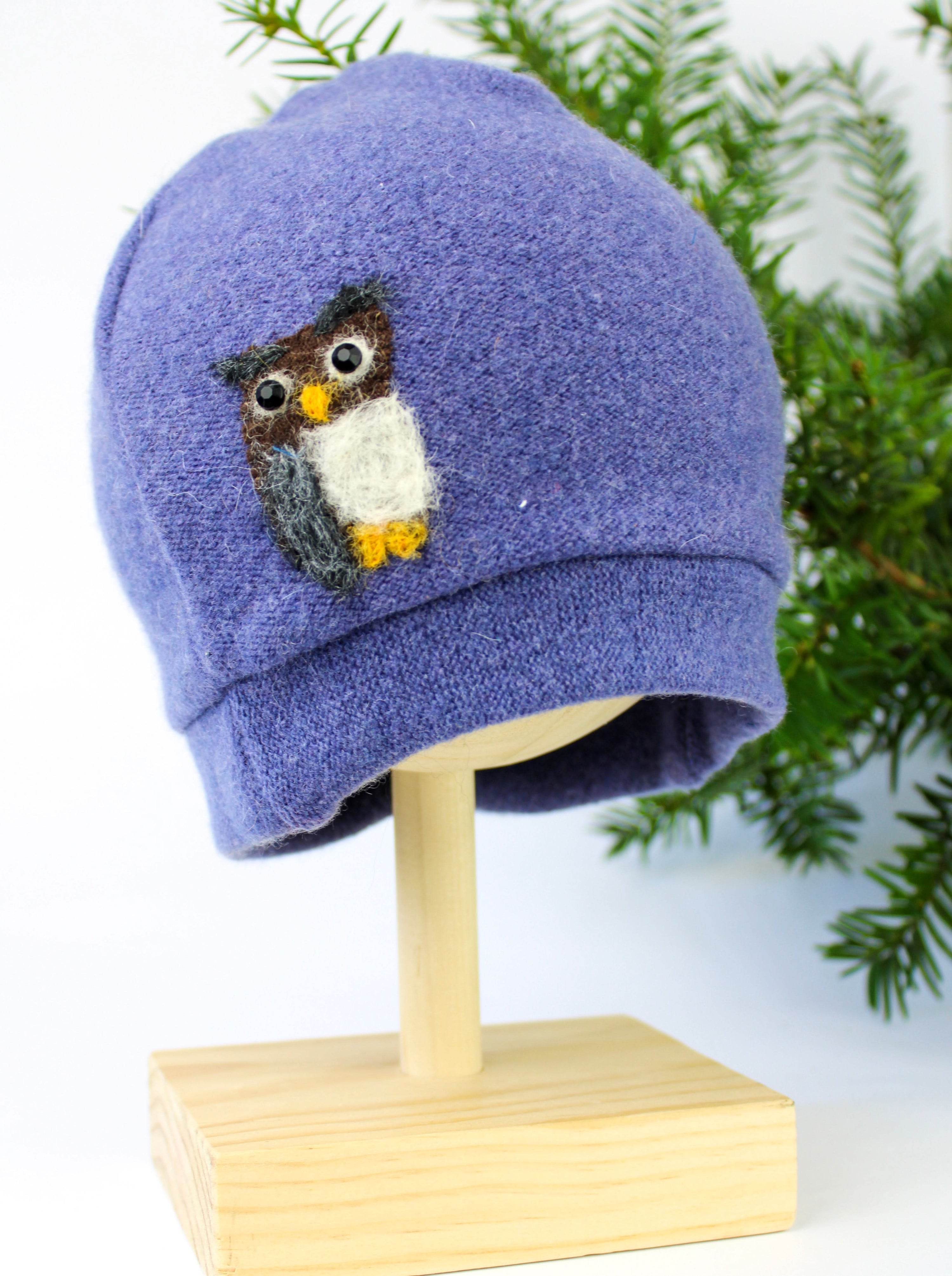 Ash &amp; Rose hat Owl Cashmere Hat - Toddler