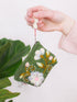Sunset Floral Embroidered Coin Purse - My American Goods