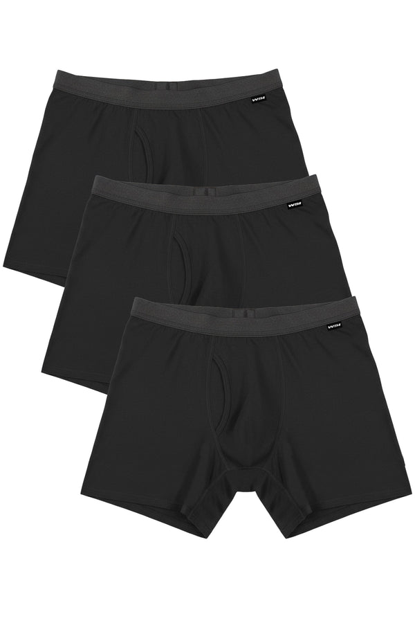 WSI Sportswear Men's Underwear S / Black 3-Pack Bundle HYPRTECH™ BAMBOO Briefs With Fly