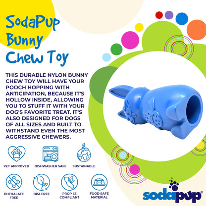 Bunny Nylon Chew Toy for Aggressive Chewers | Durable &amp; USA Made