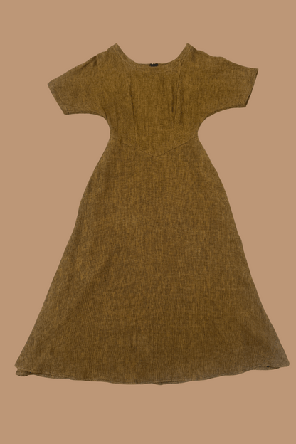 Field Day Dress Bella Dress in Golden Checker