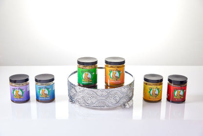 3-Flavor Honey Tea Mini Assortment – Organic Wellness Gift Set (3 x 3 oz)
