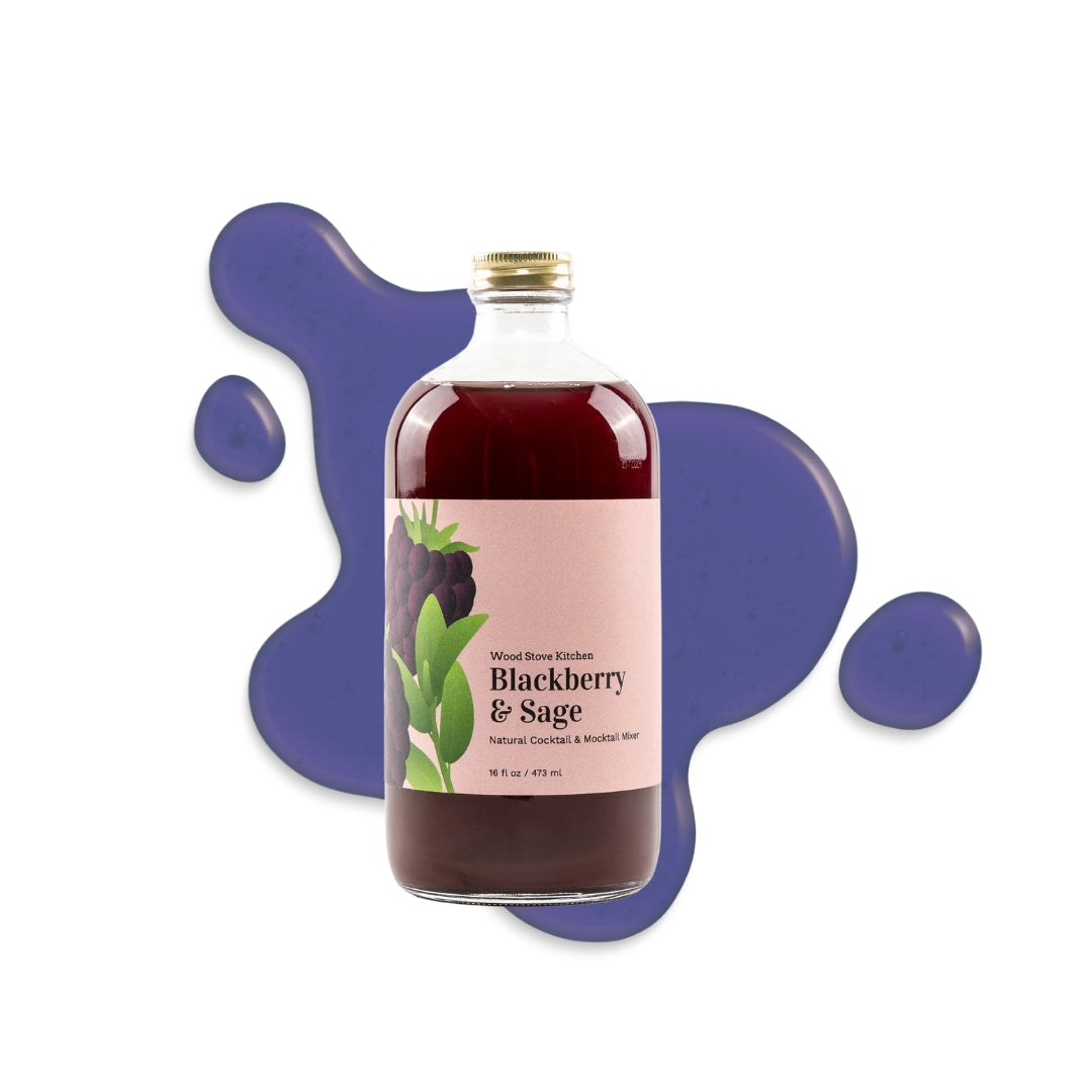 Blackberry &amp; Sage Mixer — 16 fl oz - My American Goods