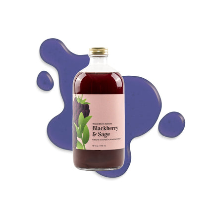 Blackberry &amp; Sage Mixer — 16 fl oz - My American Goods