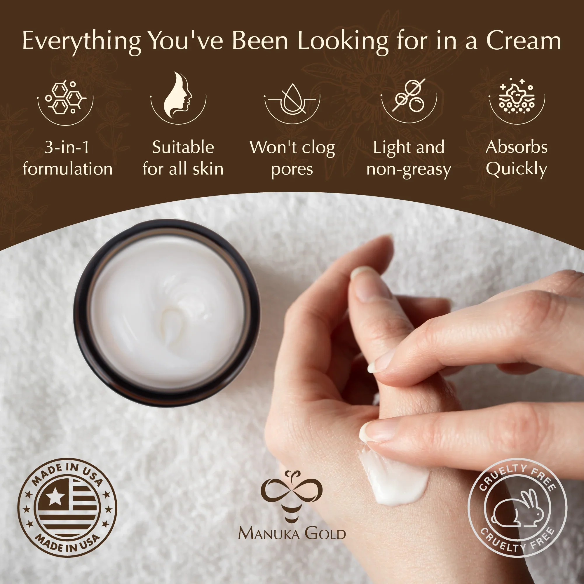 Manuka Gold - Hand Cream - My American Goods