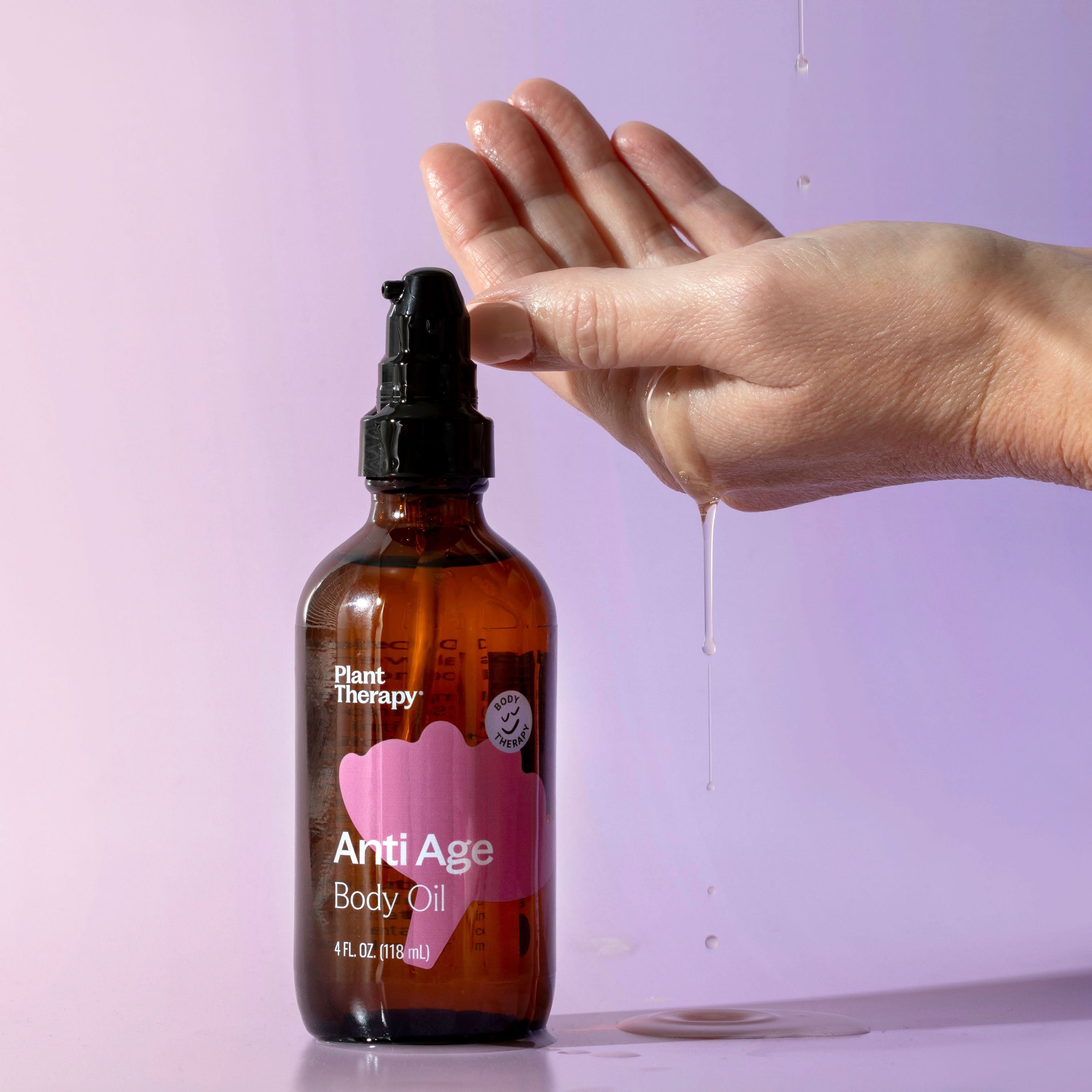 Plant Therapy Body Care 4 oz Anti Age Body Oil
