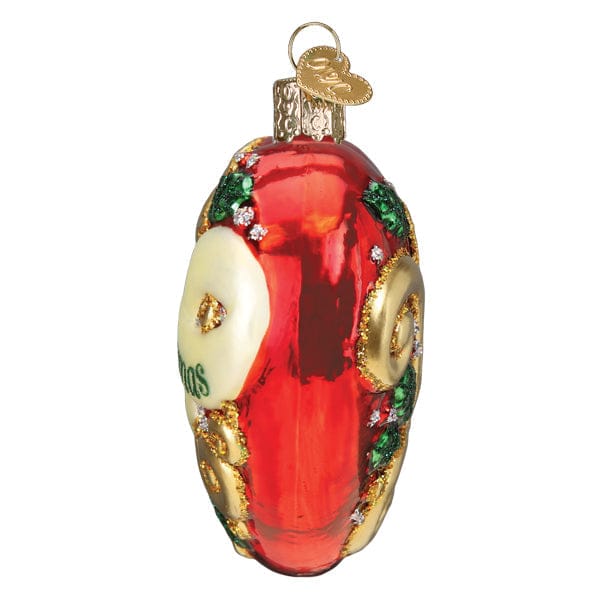 Old World Christmas 3.5 X 3.5 X 1.5 / 30072 2025 First Christmas Heart Ornament
