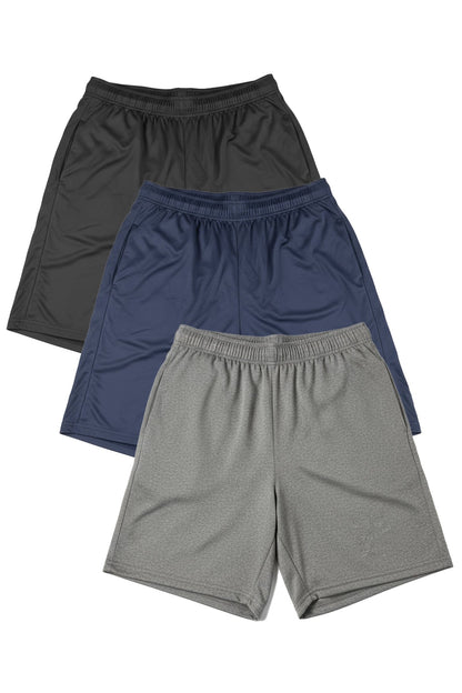 3-Pack Microtech™ 8" Inseam Gym Short