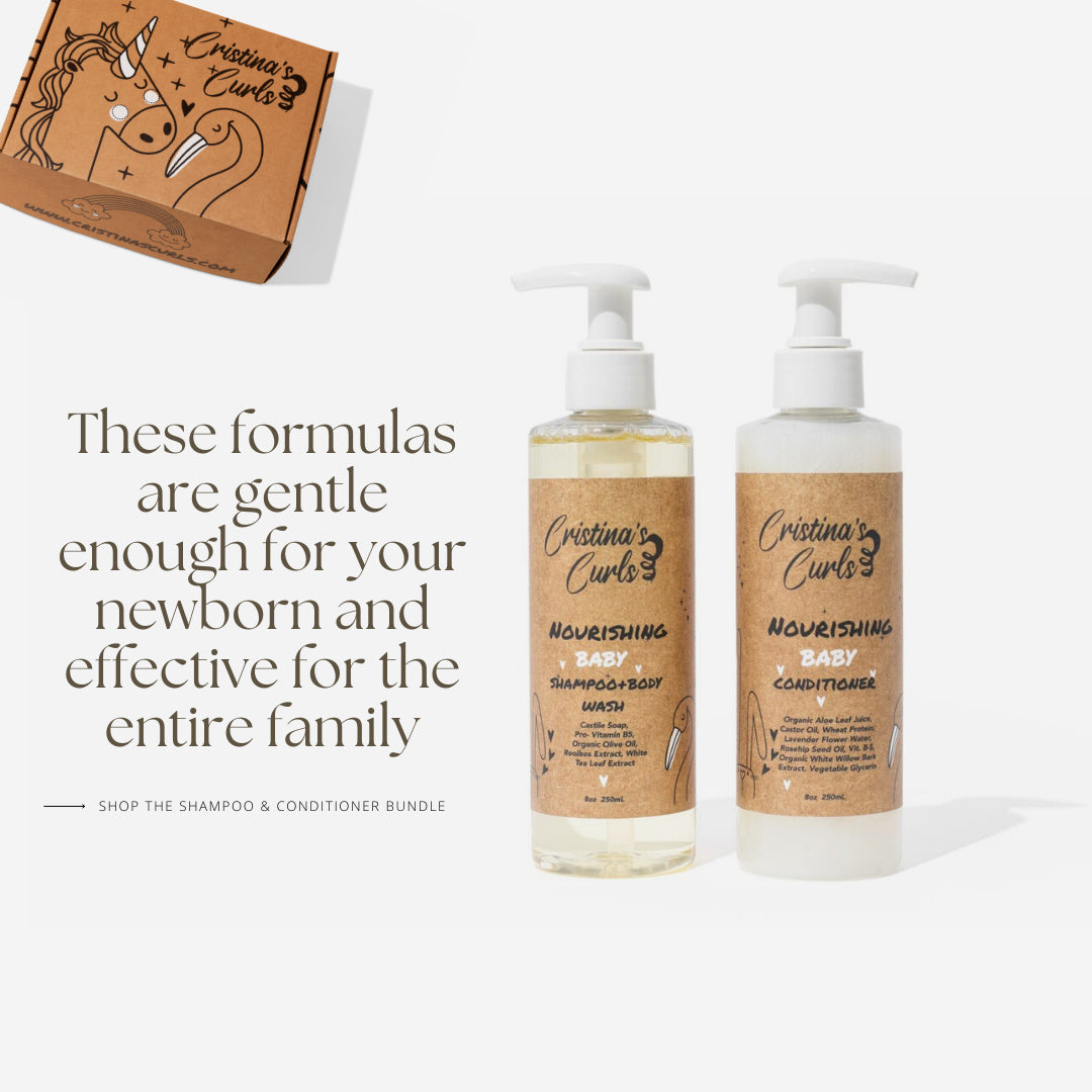 Nourishing Baby Shampoo and Conditioner Set