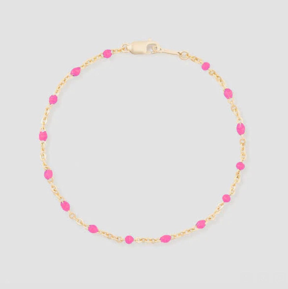 Pink Daisy Bracelet