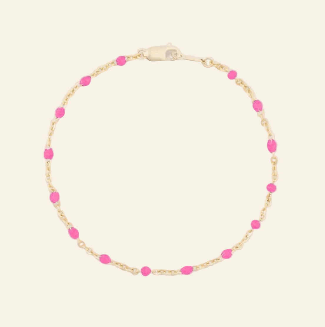 Pink Daisy Bracelet