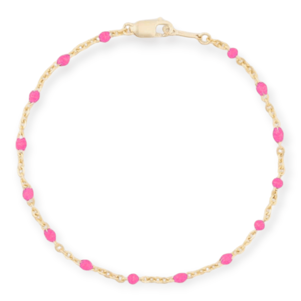 Cuffed by Nano LLC Pink Daisy Bracelet