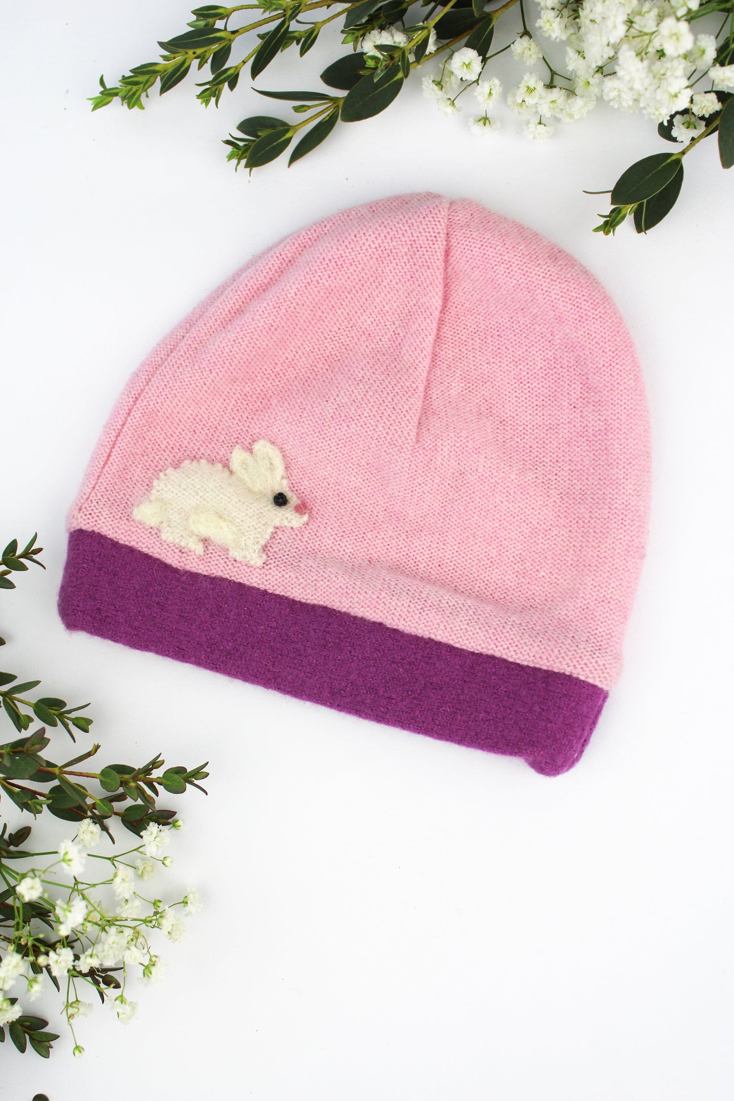 Ash &amp; Rose hat Bunny Cashmere Hat - Baby