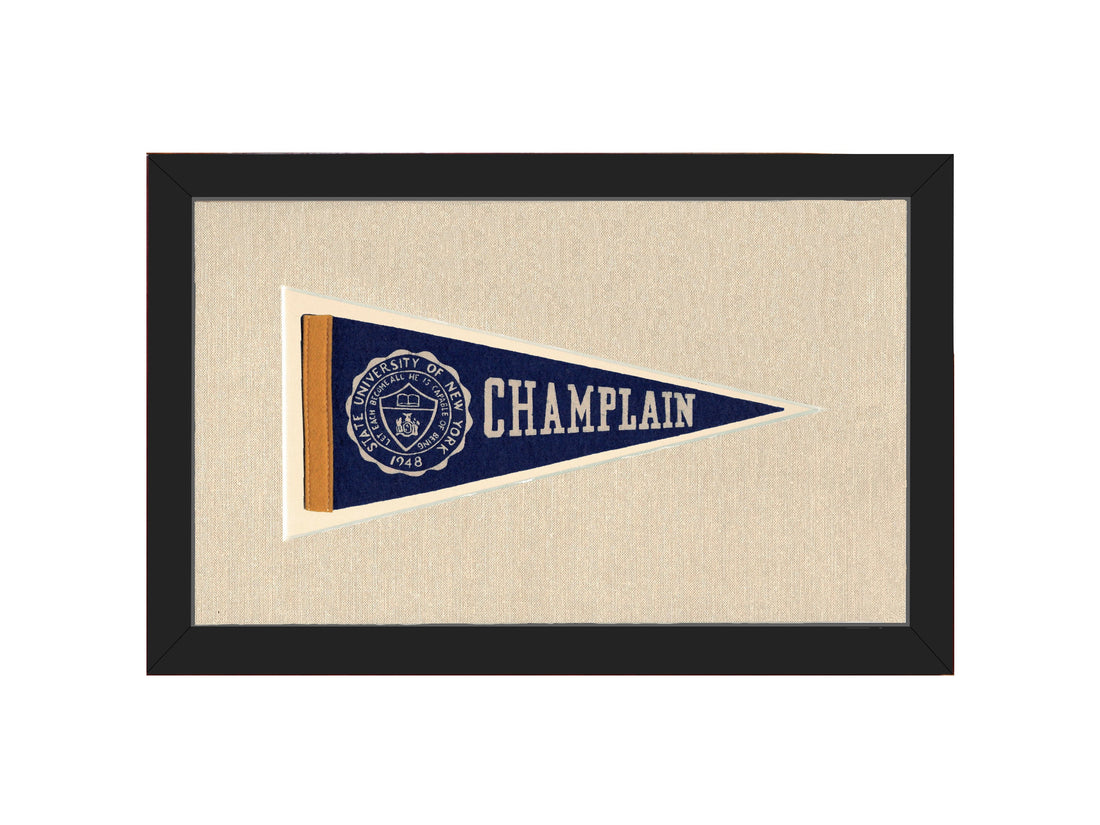 Vintage Champlain Pennant