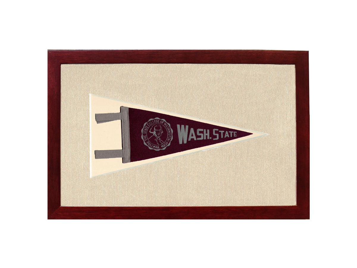 Vintage Washington State University Pennant