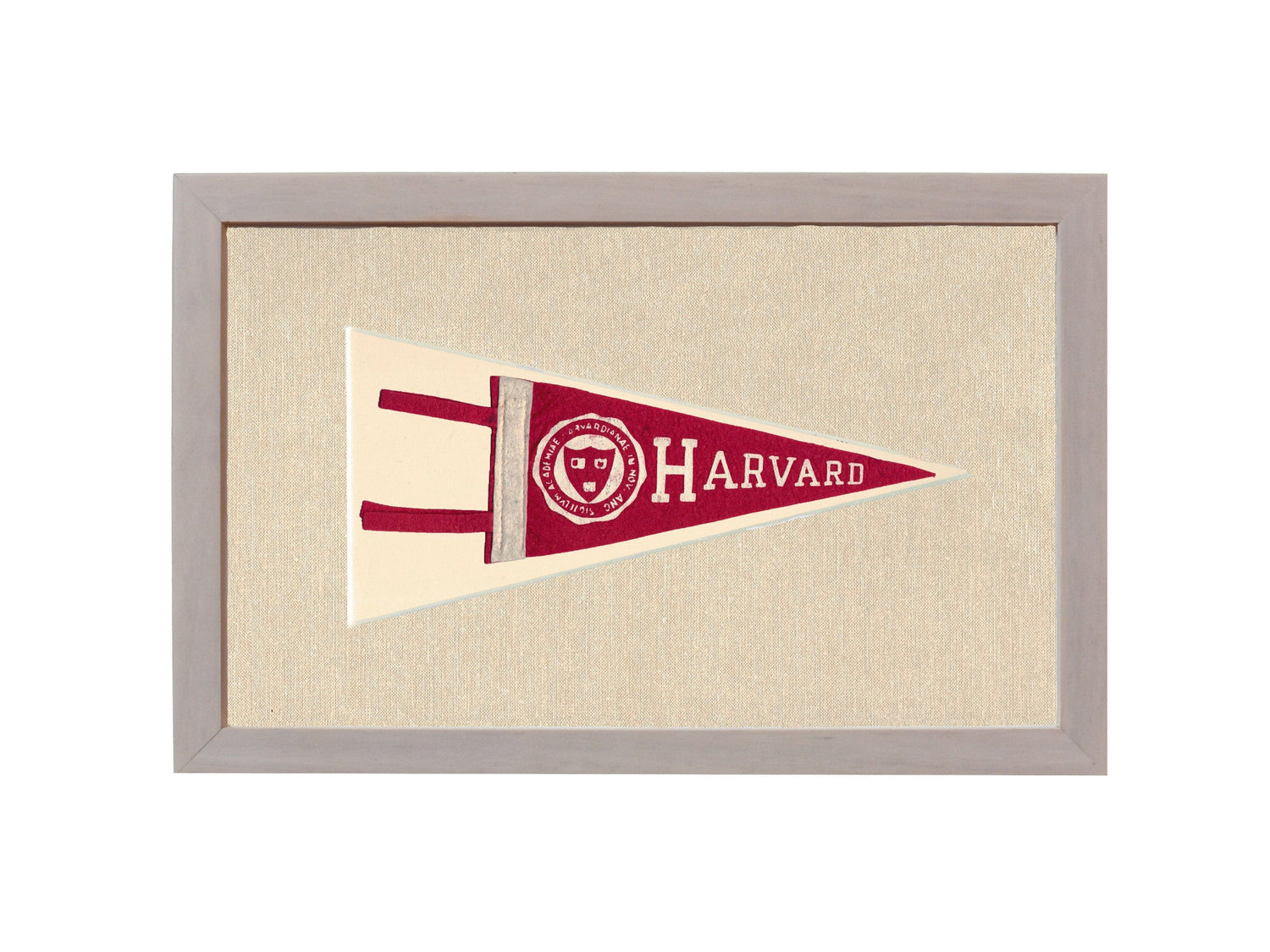Vintage Harvard Pennant