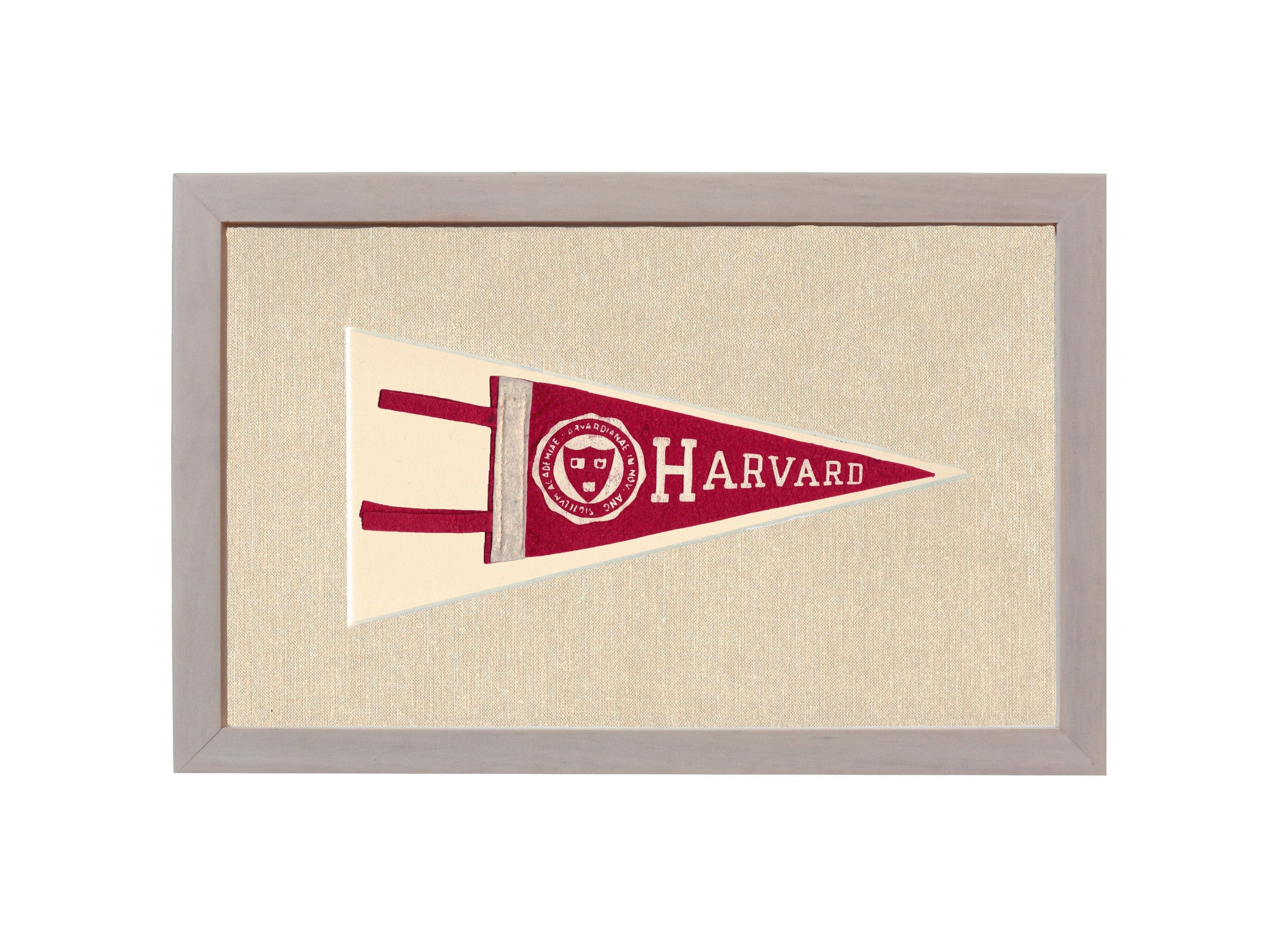 Americana Memories Vintage Pennants and Memorabilia Vintage Harvard Pennant
