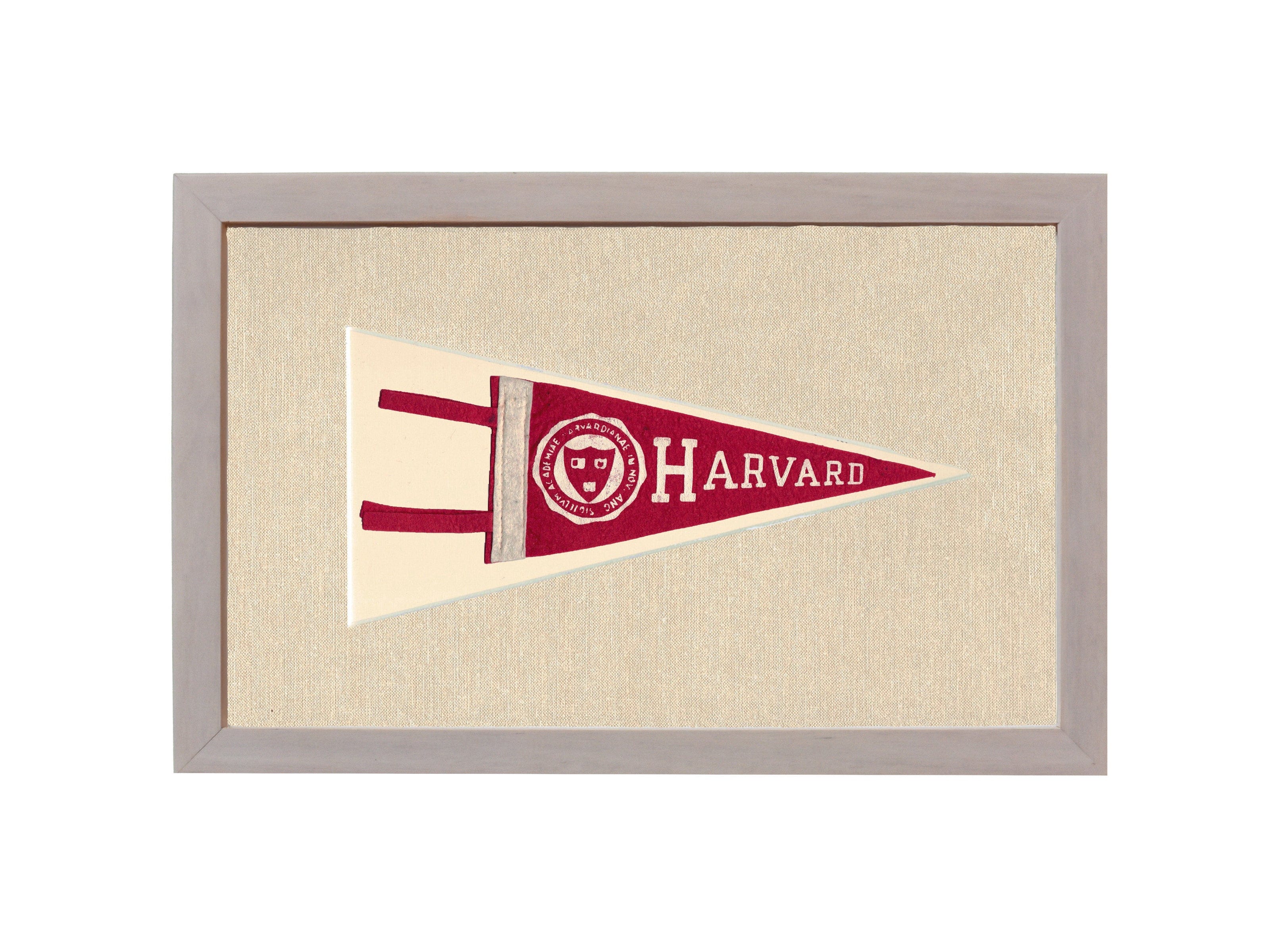 Vintage Harvard Pennant