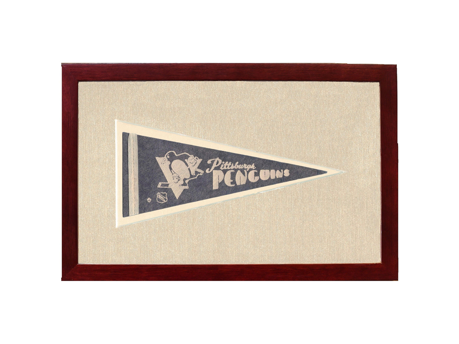 Americana Memories Vintage Pennants and Memorabilia Vintage Pittsburgh Penguins Pennant