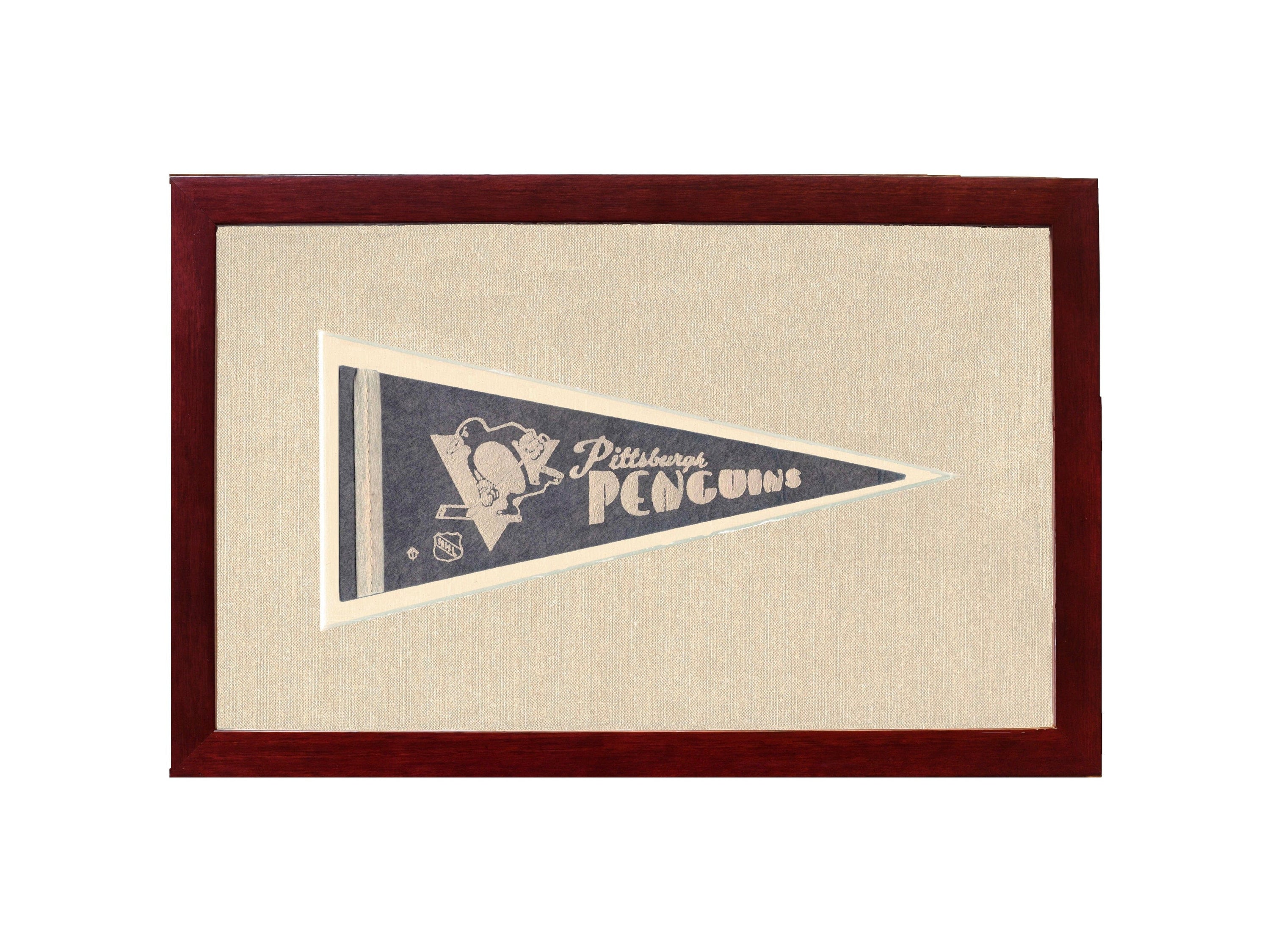 Americana Memories Vintage Pennants and Memorabilia Vintage Pittsburgh Penguins Pennant