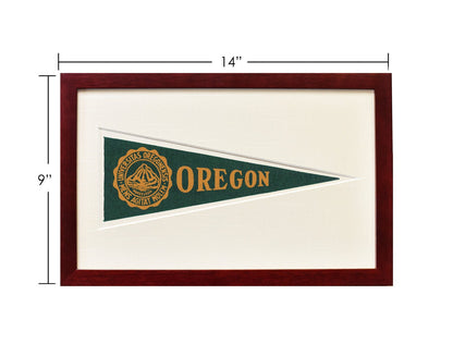 Americana Memories Vintage University of Oregon Hormel Pennant