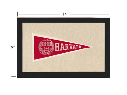 Americana Memories Vintage Pennants and Memorabilia Vintage Harvard Pennant