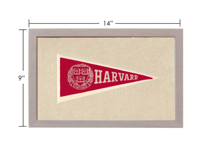 Americana Memories Vintage Pennants and Memorabilia Vintage Harvard Pennant