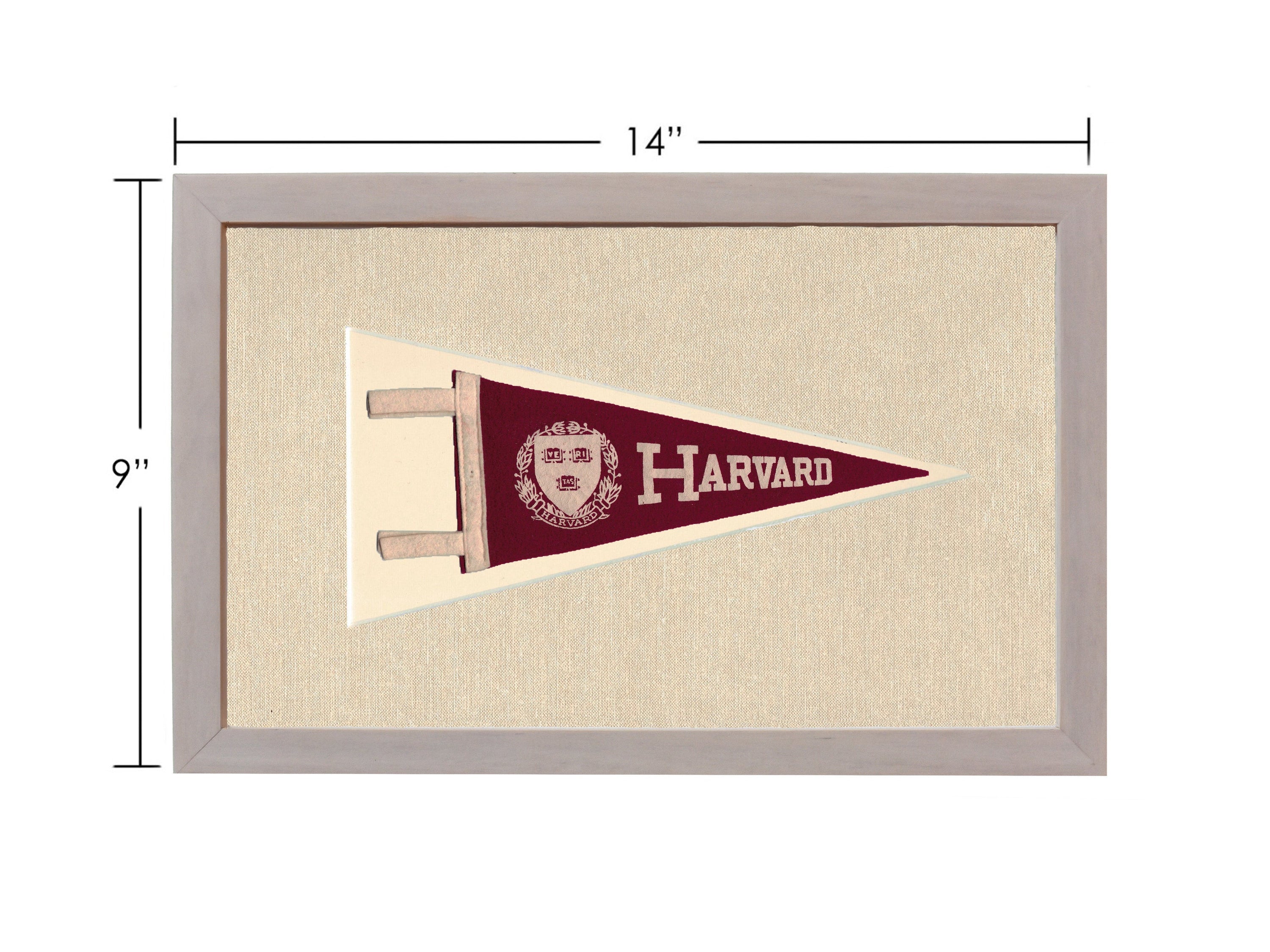Vintage Harvard Pennant