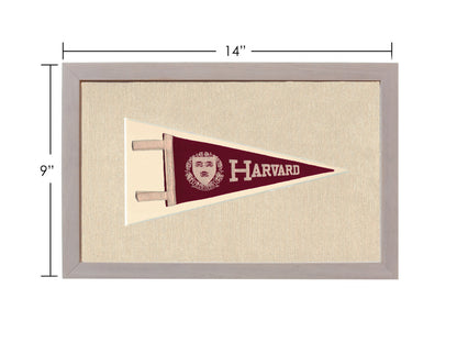 Vintage Harvard Pennant