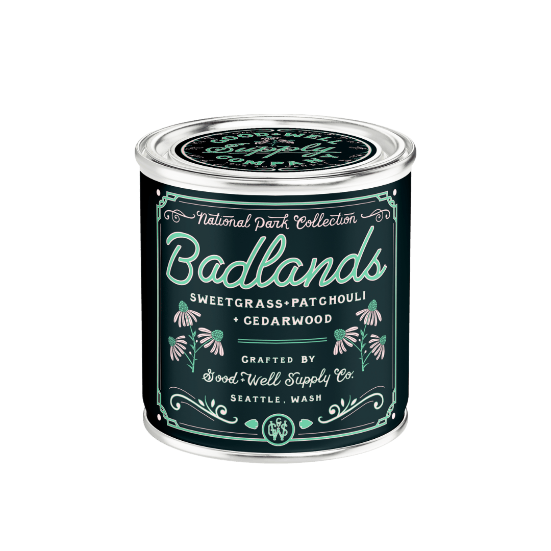 Good &amp; Well Supply Co Candles Badlands National Park Candle