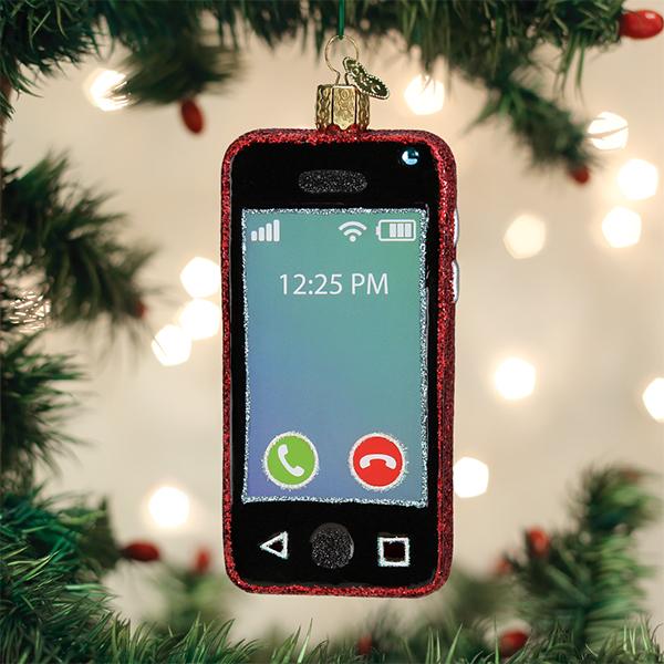 Old World Christmas 0.75 X 2 X 4.25 / 32421 Smartphone Ornament