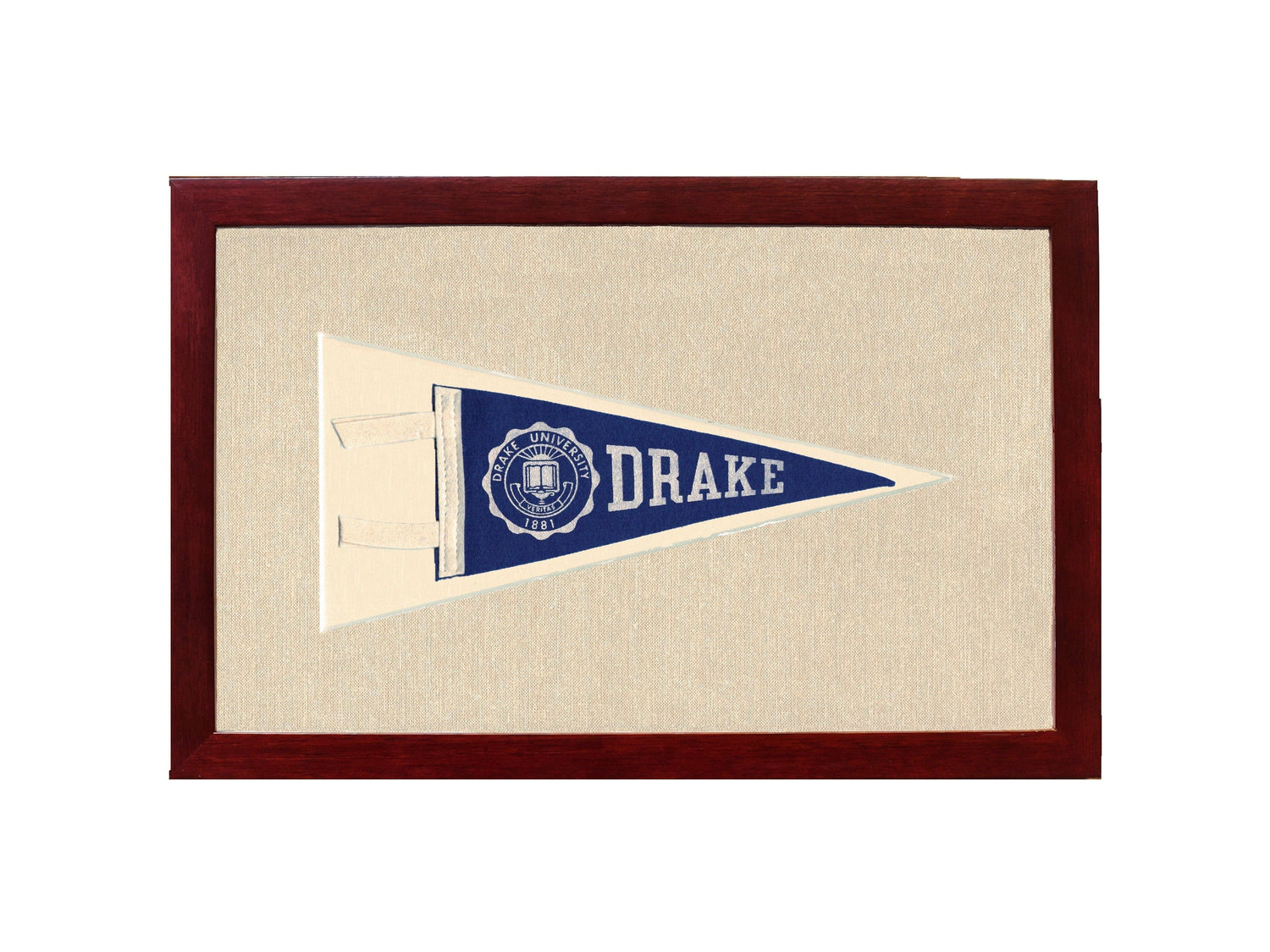 Americana Memories Vintage Pennants and Memorabilia Vintage Drake University Pennant