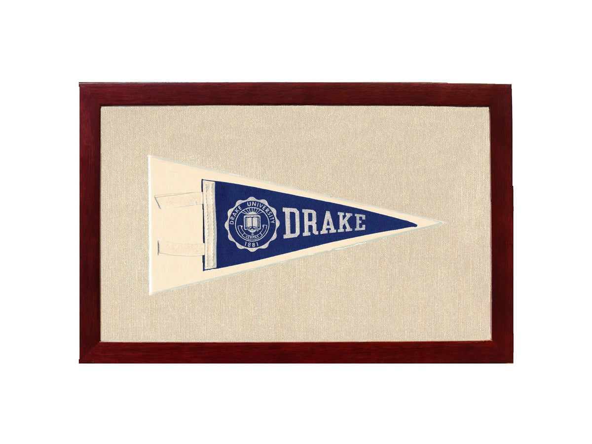 Americana Memories Vintage Pennants and Memorabilia Vintage Drake University Pennant