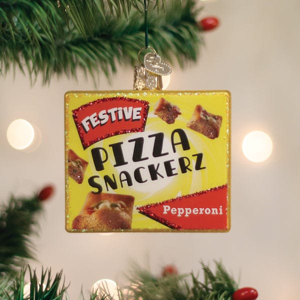 Old World Christmas 2.75 X 2.75 X 1 / 32683 Pizza Snackerz Ornament