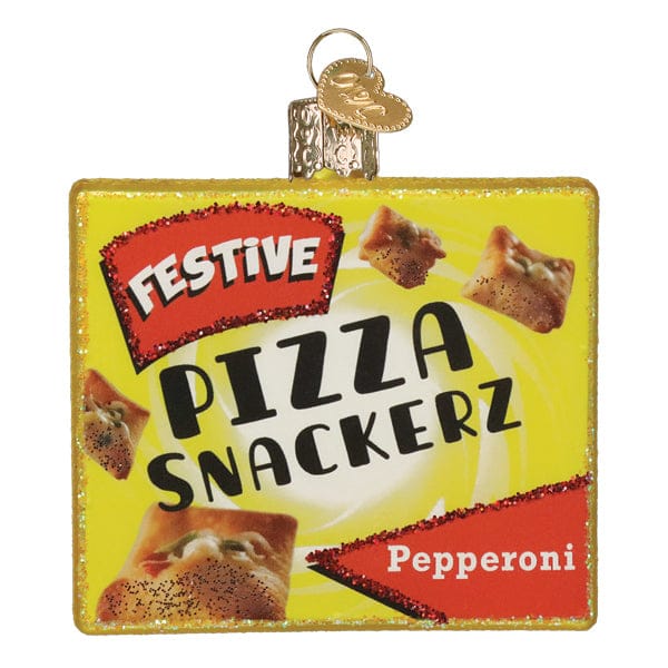 Old World Christmas 2.75 X 2.75 X 1 / 32683 Pizza Snackerz Ornament