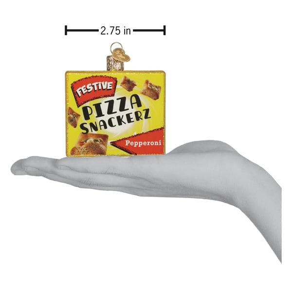 Old World Christmas 2.75 X 2.75 X 1 / 32683 Pizza Snackerz Ornament