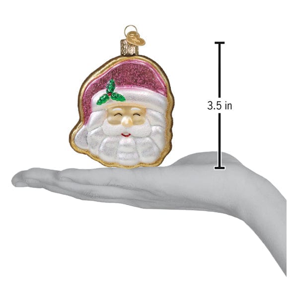 Old World Christmas 3.5 X 2.75 X 0.75 / 32689 Papa Noel Sugar Cookie Ornament