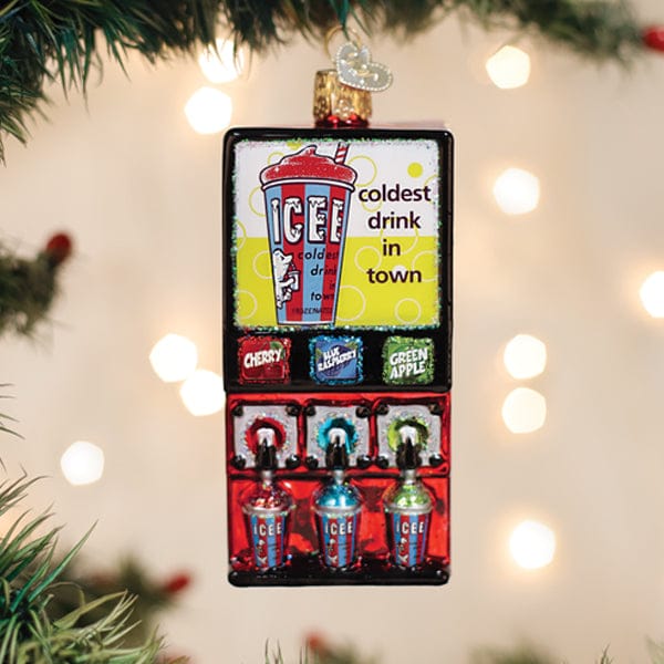 Old World Christmas 4.25 X 1.75 X 1.5 / 32694 Icee Machine Ornament