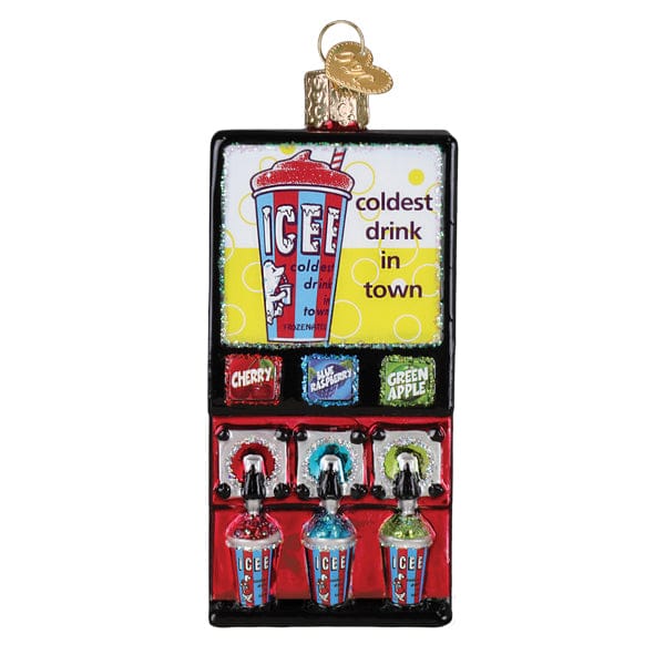 Old World Christmas 4.25 X 1.75 X 1.5 / 32694 Icee Machine Ornament