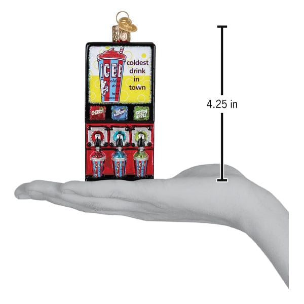 Old World Christmas 4.25 X 1.75 X 1.5 / 32694 Icee Machine Ornament