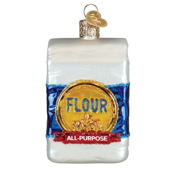 Old World Christmas 3.75 X 2 X 1.5 / 32696 Bag Of Flour Ornament