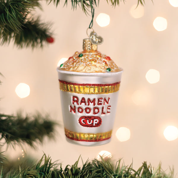 Ramen Noodle Cup Ornament - My American Goods