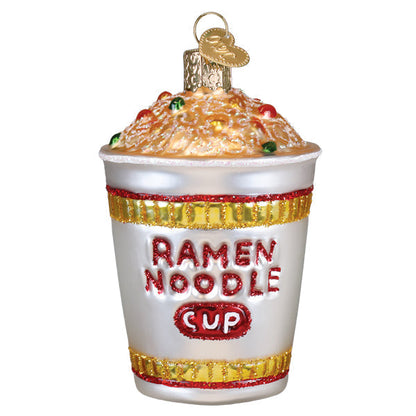Ramen Noodle Cup Ornament