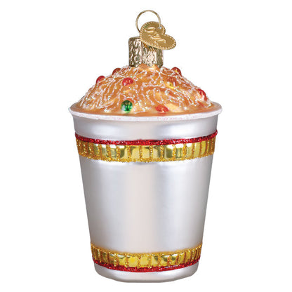 Ramen Noodle Cup Ornament