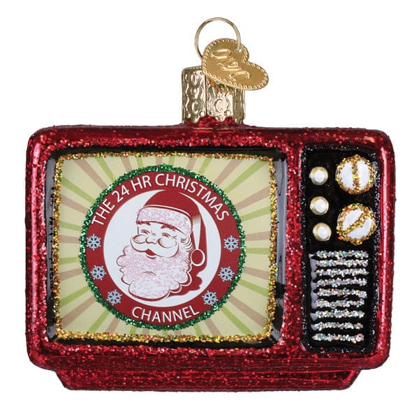 Old World Christmas 2.5 X 3 X 2 / 32744 24 Hr Christmas Channel Ornament